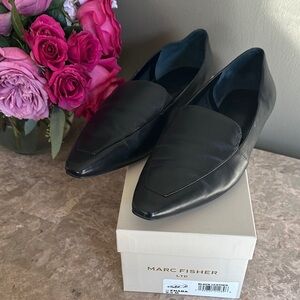 Marc Fisher Elegant Black Flats